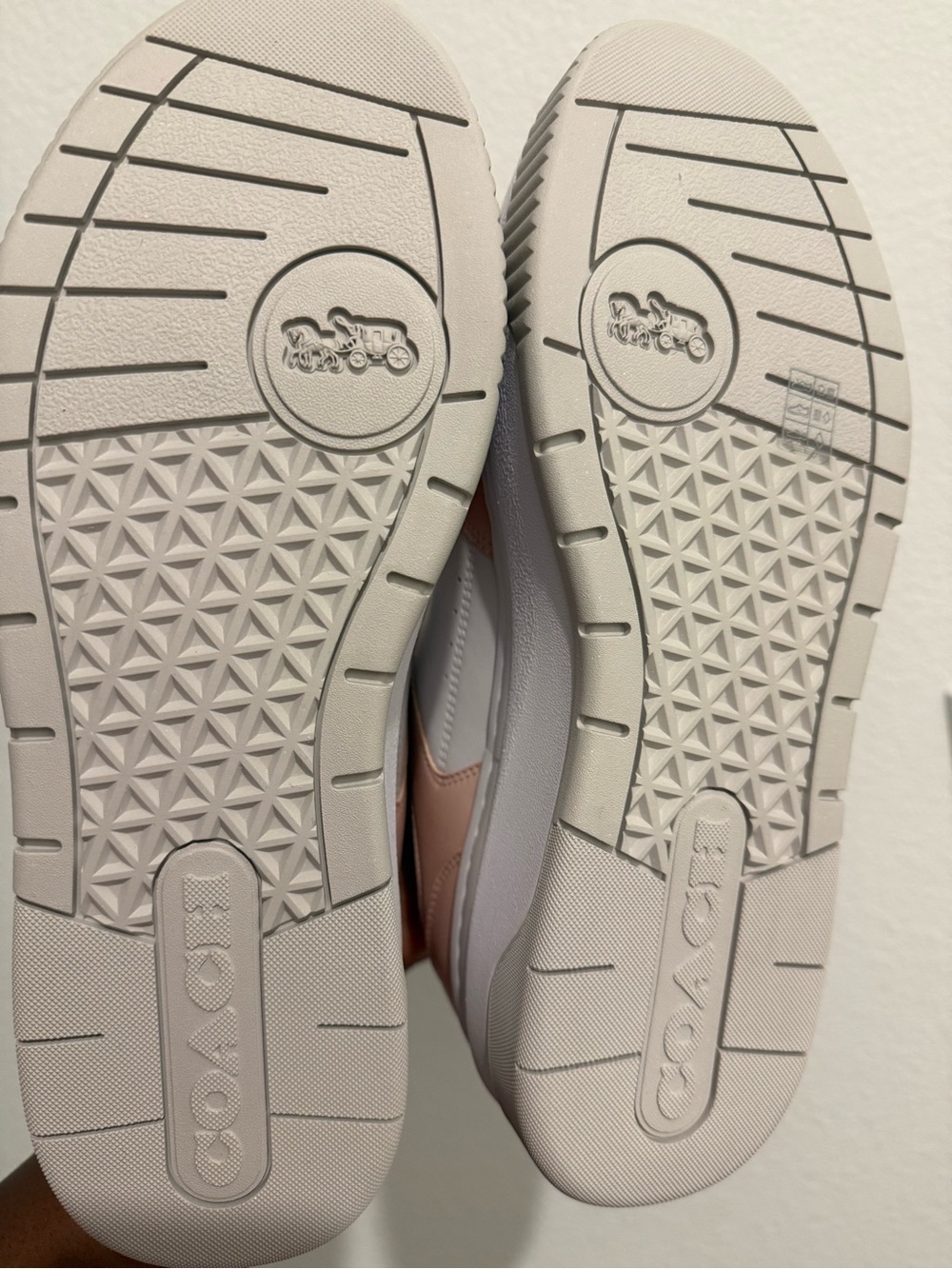 Coach Women's Pink & White Platform Sneakers Size 10 NEW - Picture 6 of 15